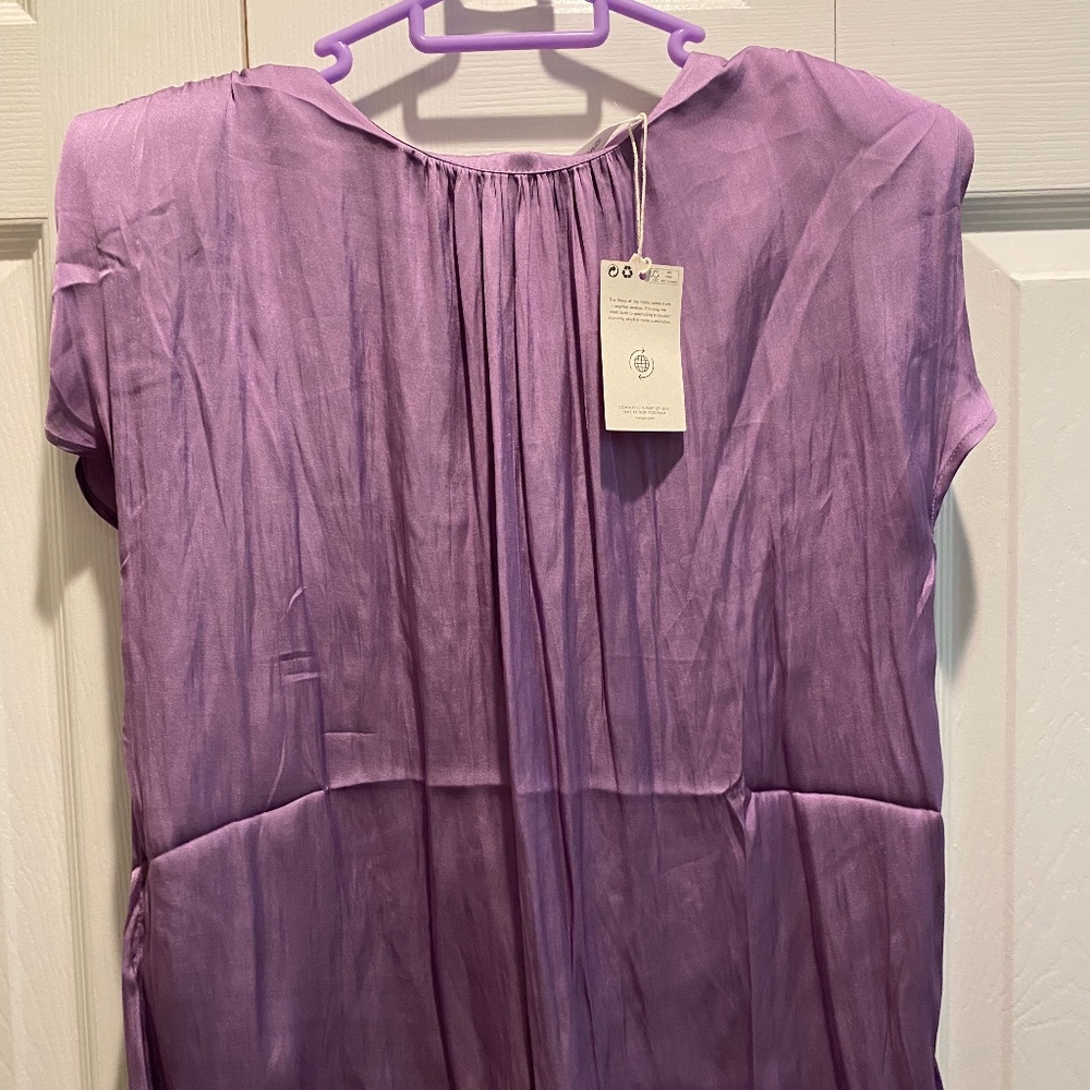 Lavender blouse